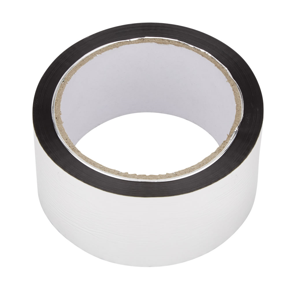 Biard Self Adhesive Aluminium Foil Tape 50m x 50mm - Biard Self Adhesive Aluminium Foil Tape 50m x 50mm